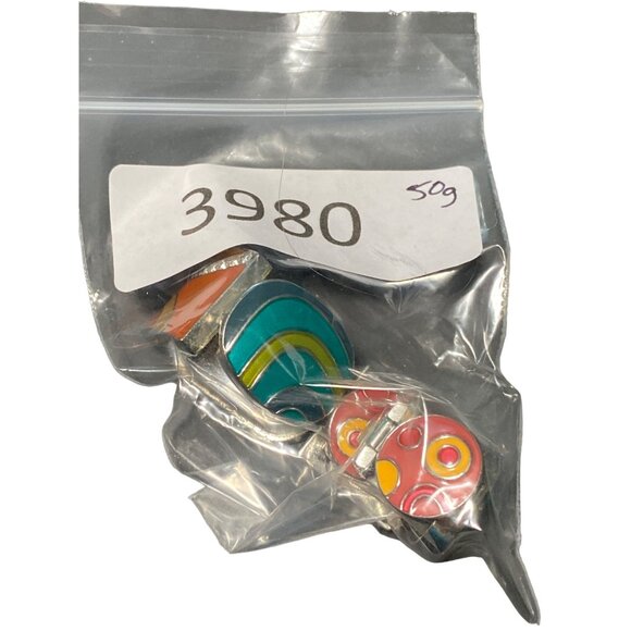 Geneva Womens Stainless Steel Back Watch With Colorful Enamel Face & Rhinestone - Picture 15 of 15